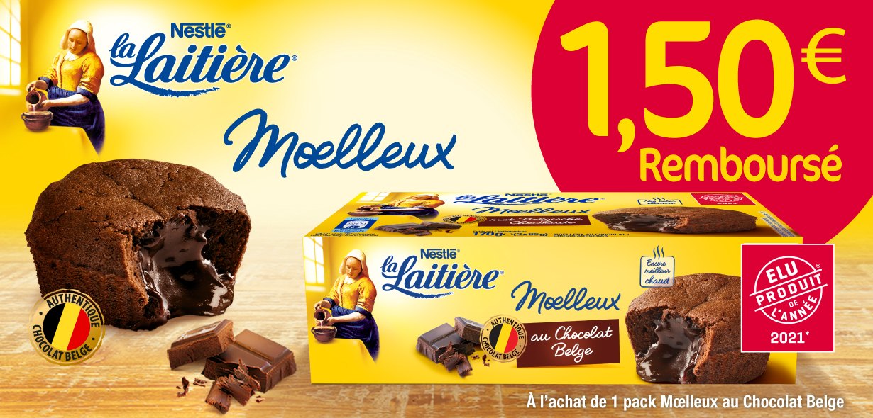 1,50 € remboursé - La Laitière Moelleux