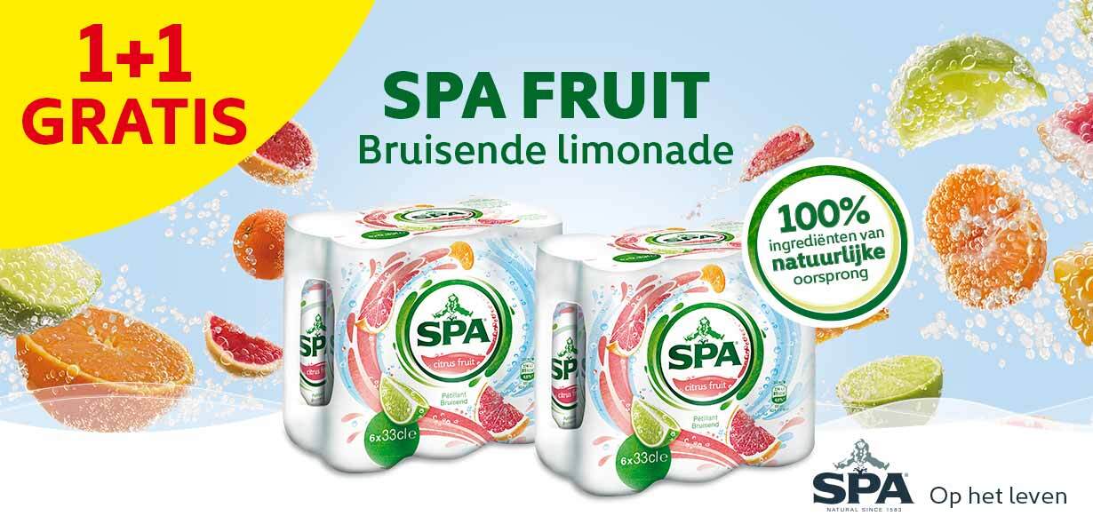Spa Fruit Pack 6x33cl 1+1 gratis