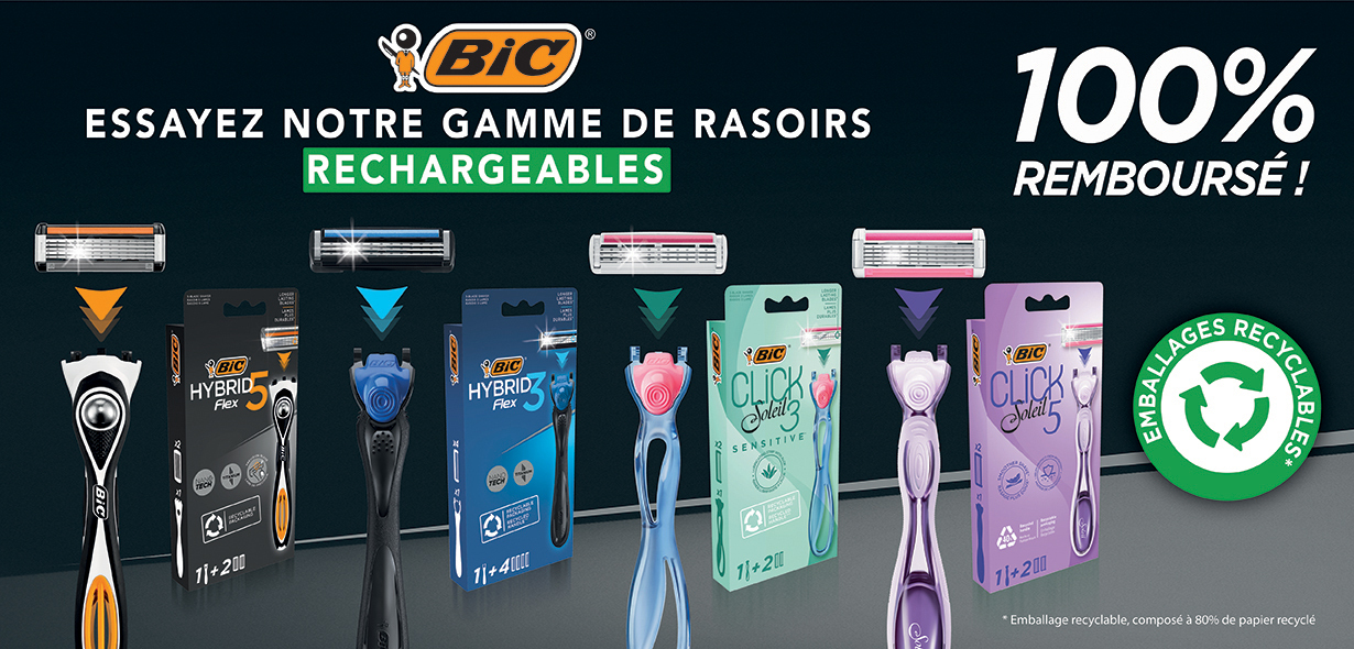 Rasoirs rechargeables BIC